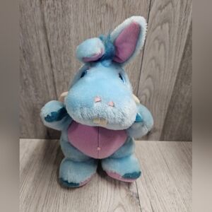 Vintage 1985 Disney Wuzzles Hoppopotamus plush Toy